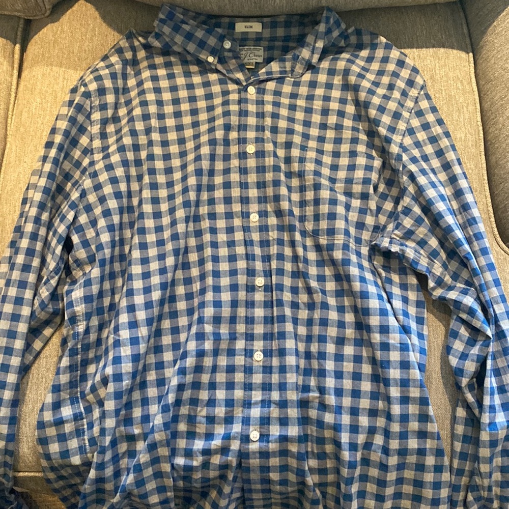 J crew men’s button up